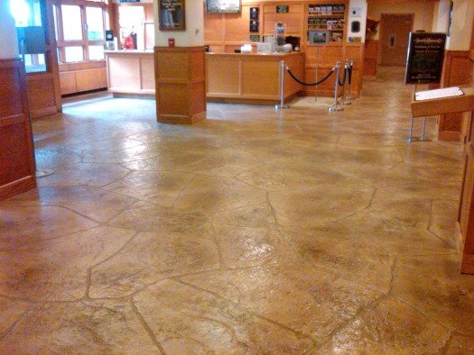 Concrete Overlay and Resurfacing installed by Day's Concrete Floors, Inc.