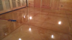 concrete floor staining Mount Desert Island, Me