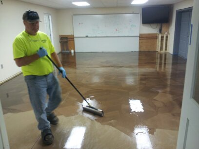 Livermore, Me epoxy floor