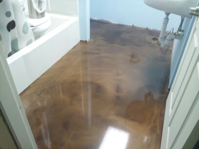 Livermore, Me epoxy floor