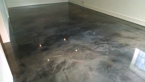 Reflector enhancer epoxy floor in Falmouth, Me.