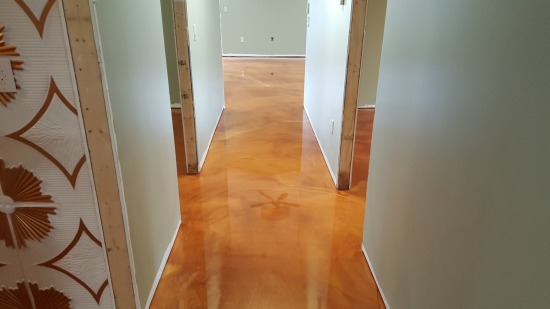 Reflector enhancer epoxy floor in Maine