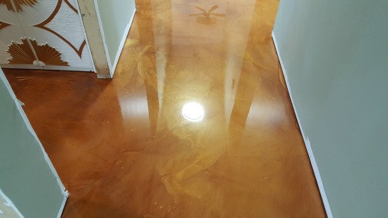 Reflector enhancer epoxy floor in Maine