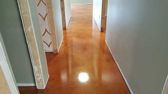 Reflector enhancer epoxy floor in Maine