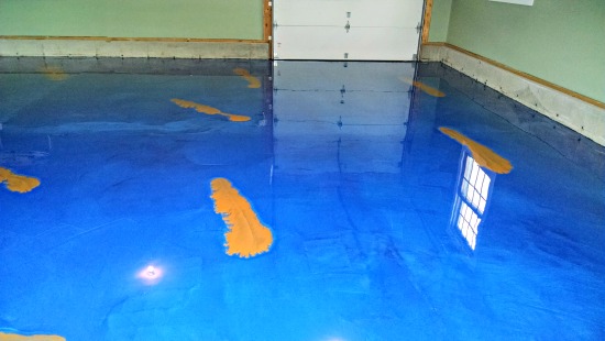 Reflector enhancer epoxy floor in Maine