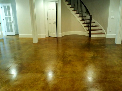 Concrete Floor Stain Maine Concrete Staining Contractor