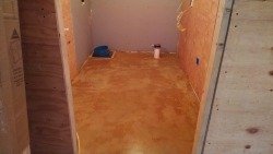 concrete floor staining in Bar Harbor, Me