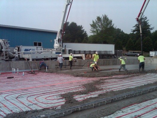 Concrete floors in Maine