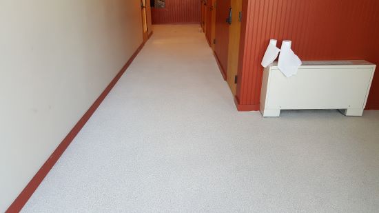 Epoxy floor coating in Falmouth, Me