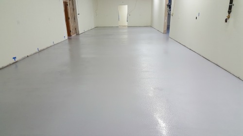 epoxy floor in Lewiston, Me.