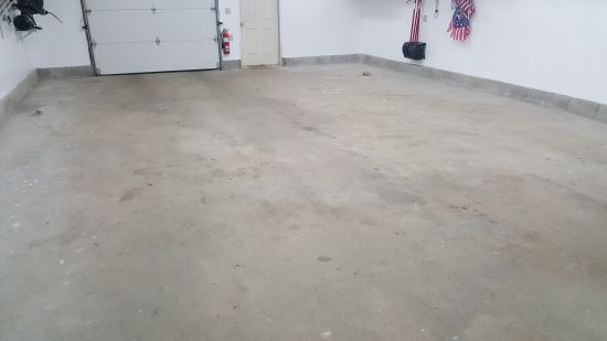Garage epoxy flooring in Scarborough, Me