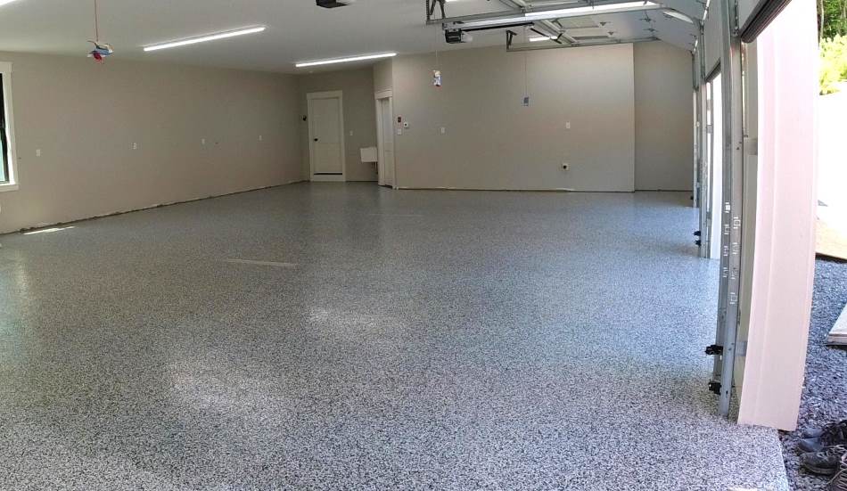 epoxy garage floor coating in Maine